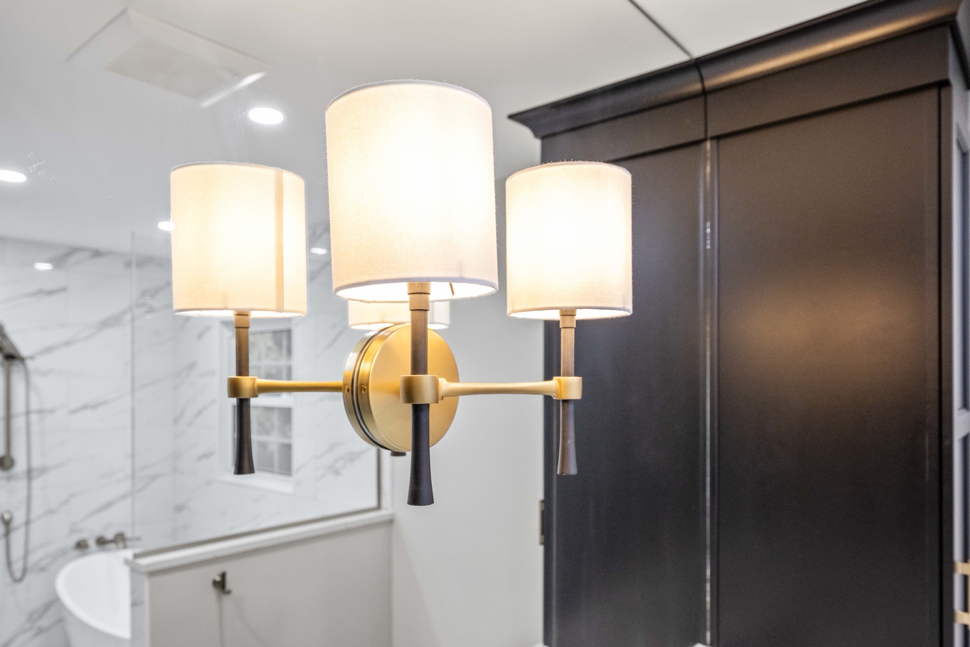 Additional view of the Deer Lake bathroom renovation