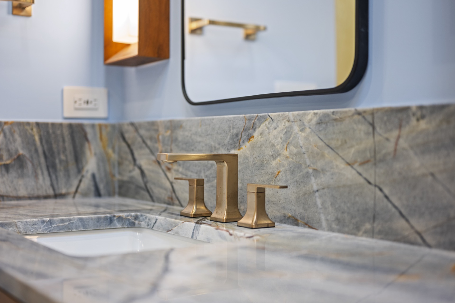 Additional view of the Fox Chase bathroom renovation