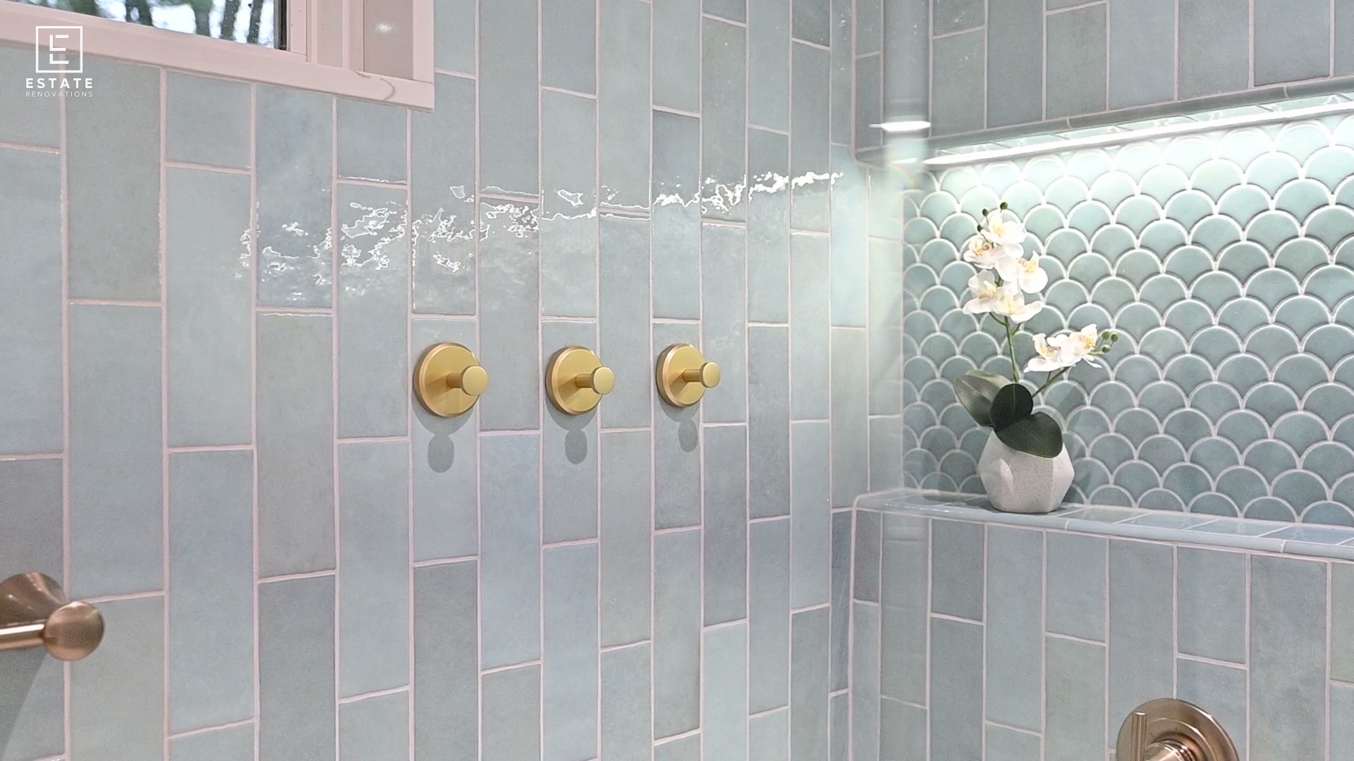 Additional view of the Saxon Drive bathroom renovation