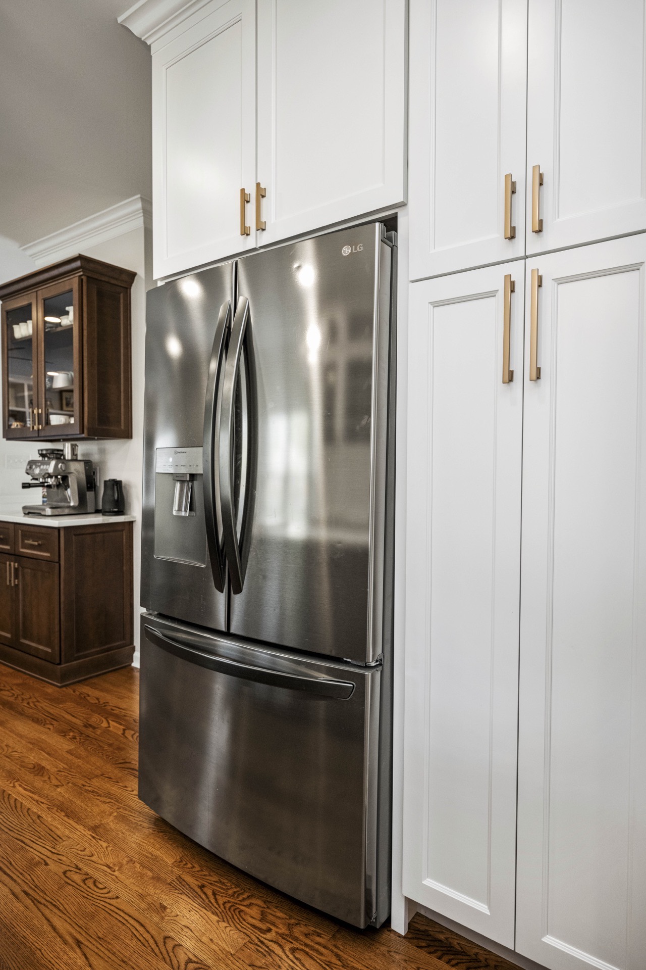 Ridgewater kitchen range and cabinetry detail