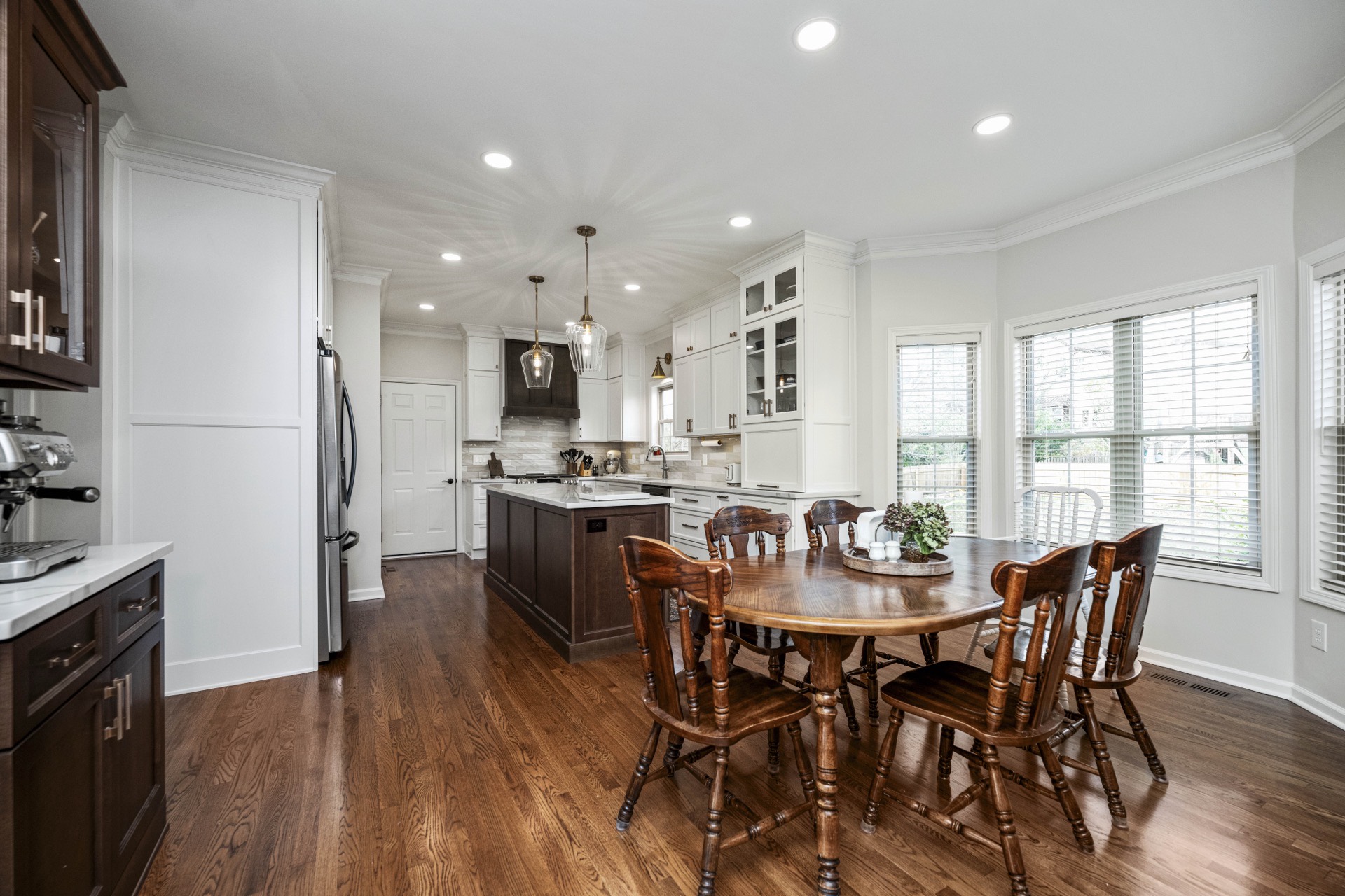 Finished kitchen renovation ready for the final client walkthrough
