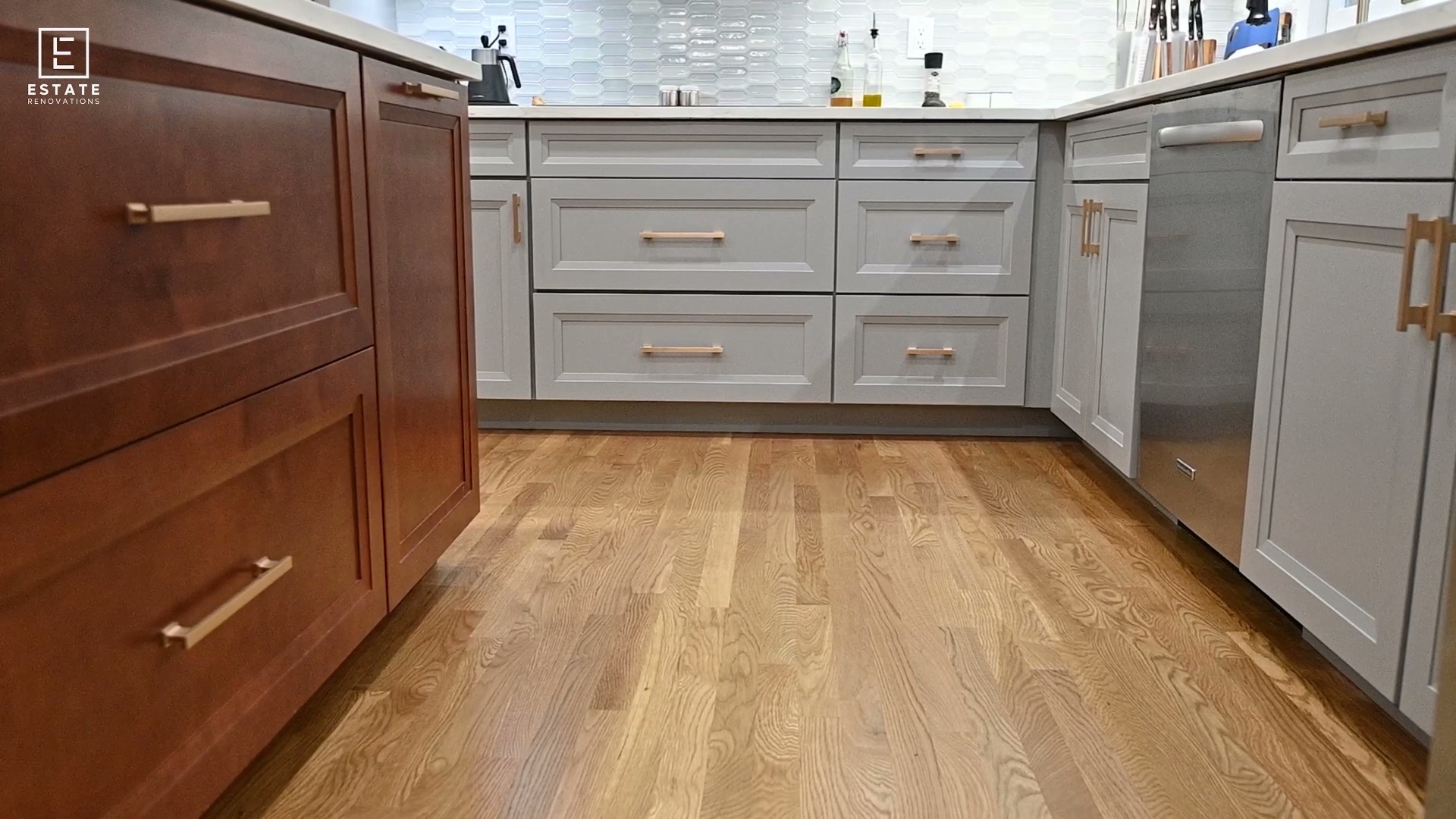 Additional view of the Saxon Drive kitchen renovation
