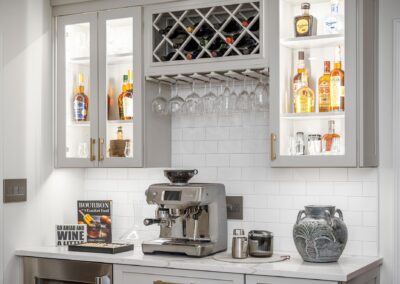 Coffee Bar In Kitchen