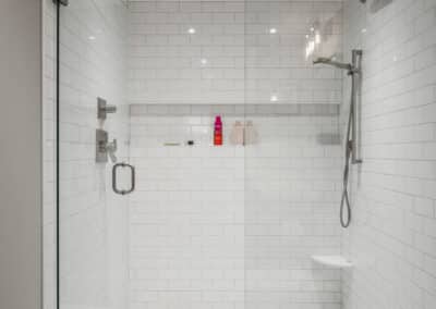Cozy Retreat Basement Renovation - shower